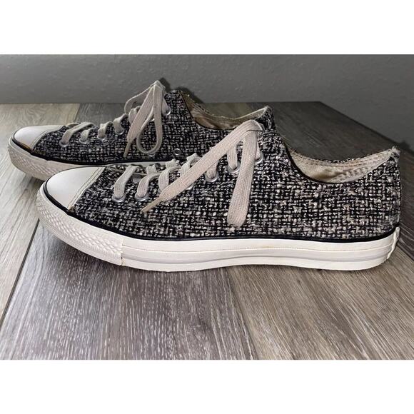 Converse Knit 1V567 All Star Low Top Gray Sneaker Shoes Unisex Size M 9 / W 11 - Picture 6 of 11